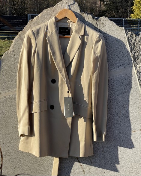 Sako dámské Massimo Dutti béžové